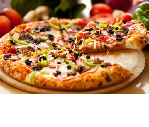 Chrunchy Chicken Pizza (Onion, Chicken, Chilli Flakes)